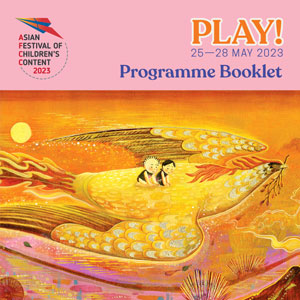 Programme Booklet with Cover from Finding Mother and Other Folk Tales