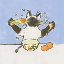 The Cooking Cats with Pudding - 74